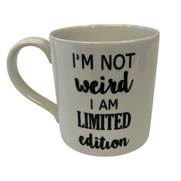 Royal Stafford Other - Royal Stafford Ceramic Mug Im Not Weird I Am Limited Edition White/Black